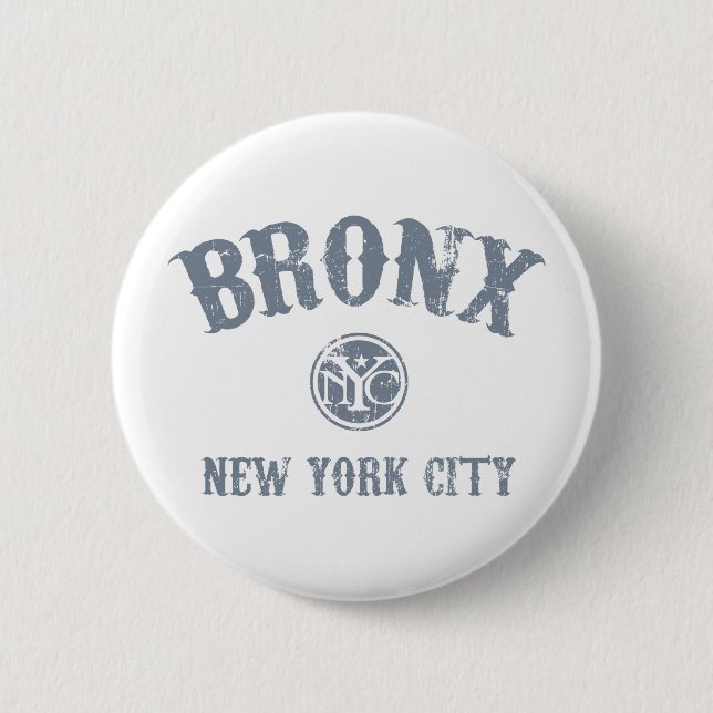 Chapa Redonda De 5 Cm *Bronx (Anverso)