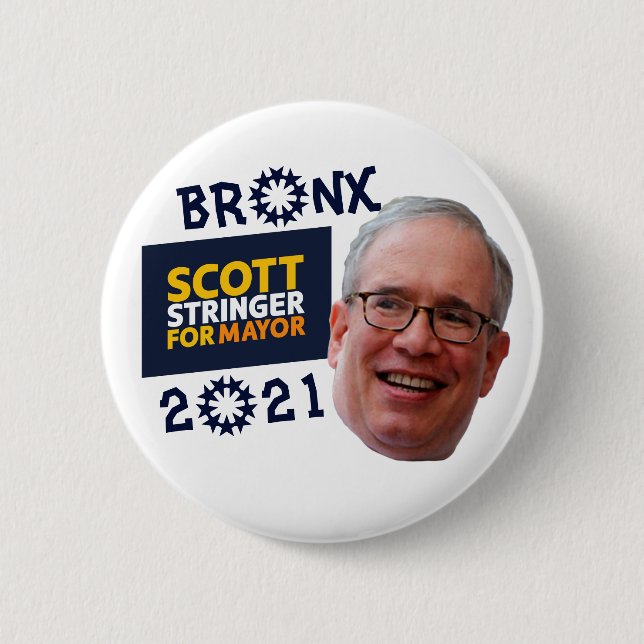 Chapa Redonda De 5 Cm Bronx para Stringer 2021 (Anverso)