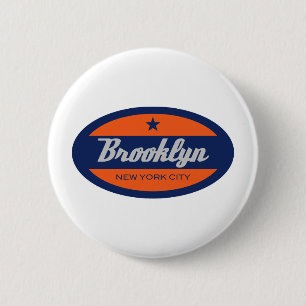 Chapa Redonda De 5 Cm *Brooklyn