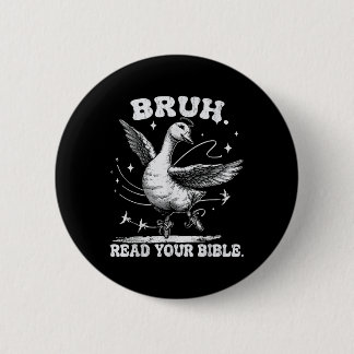 Chapa Redonda De 5 Cm Bruh Meme lee tu Biblia Dios Gracioso Ch