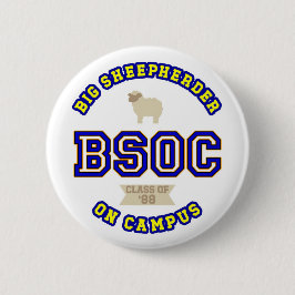 Chapa Redonda De 5 Cm BSOC - Extraños perfectos