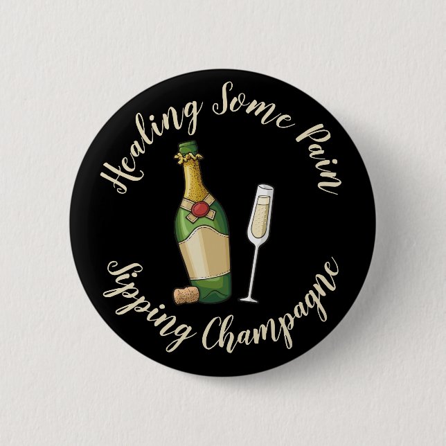 Chapa Redonda De 5 Cm Bubbly (Anverso)