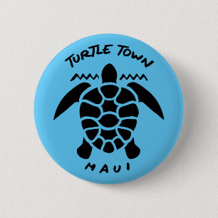 Chapa Redonda De 5 Cm Buceo con tortugas marinas en Scuba - Turtle Town 