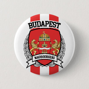 Chapa Redonda De 5 Cm Budapest