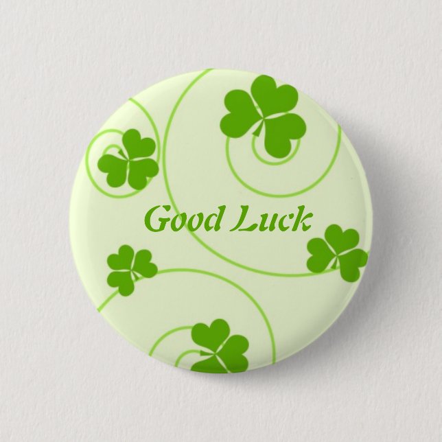 Chapa Redonda De 5 Cm Buena suerte (Anverso)