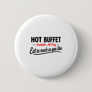 Chapa Redonda De 5 Cm Buffet Caliente Disponible Todo el Día Come Tanto 