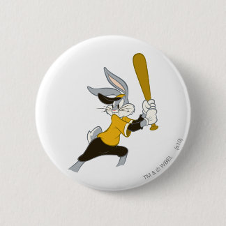 Chapa Redonda De 5 Cm BUGS BUNNY™ Batter's Up