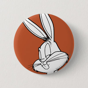 Chapa Redonda De 5 Cm BUGS BUNNY™ Mischievous