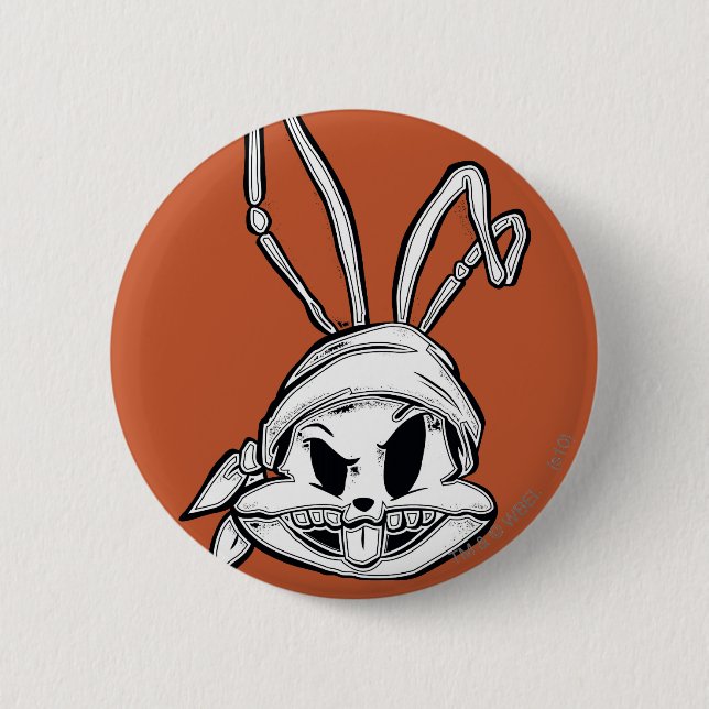 Chapa Redonda De 5 Cm BUGS BUNNY™ Pirate (Anverso)