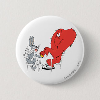 Chapa Redonda De 5 Cm BUGS BUNNY™ y Gossamer 2