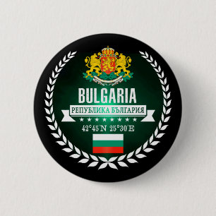 Chapa Redonda De 5 Cm Bulgaria