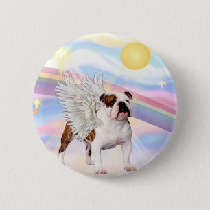 Chapa Redonda De 5 Cm Bulldog inglés