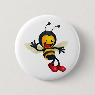 Chapa Redonda De 5 Cm bumble_bee.png