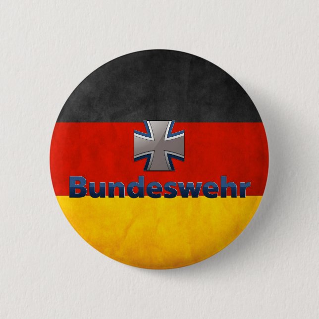 Chapa Redonda De 5 Cm Bundeswehr Emblem (Anverso)