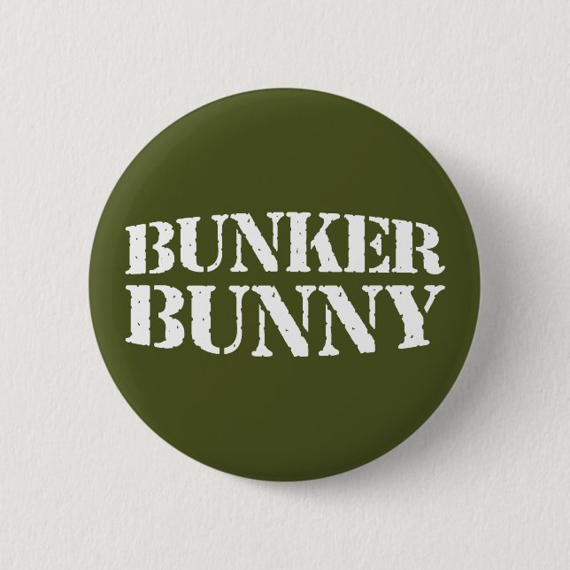 CHAPA REDONDA DE 5 CM BUNKER BUNNY (Anverso)