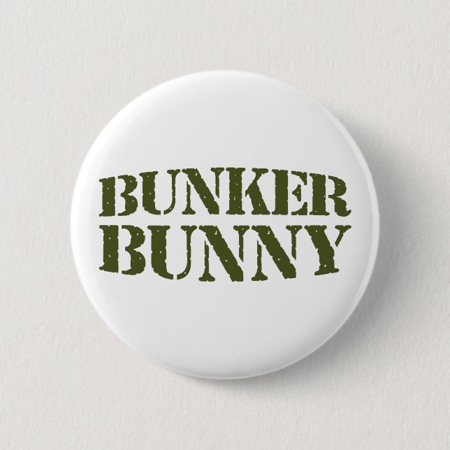CHAPA REDONDA DE 5 CM BUNKER BUNNY (Anverso)