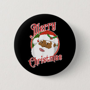 Chapa Redonda De 5 Cm Bunny with Navidad Sweater Xmas Rabbit Navidades