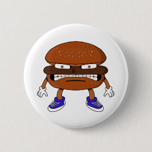 Chapa Redonda De 5 Cm Burger furioso