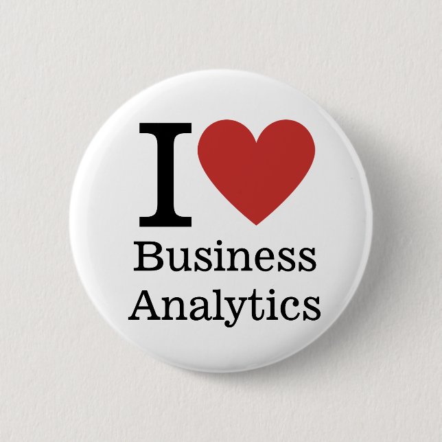 Chapa Redonda De 5 Cm ❤️ Business Analytics para PERSONALIZADOS empleado (Anverso)