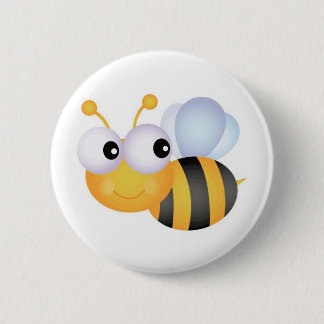 Chapa Redonda De 5 Cm Busy Bee