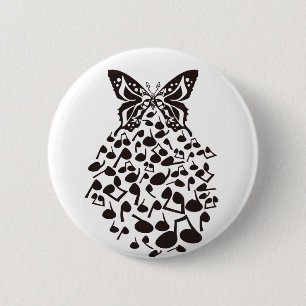 Chapa Redonda De 5 Cm Butterfly_Effect