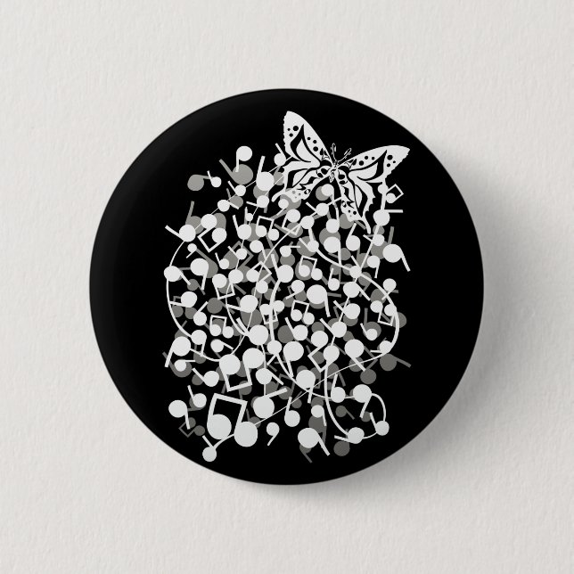 Chapa Redonda De 5 Cm Butterfly_Effect (Anverso)