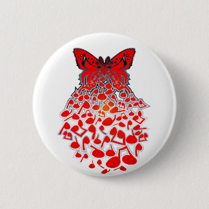 Chapa Redonda De 5 Cm Butterfly_Effect