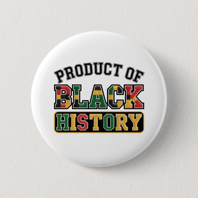 Chapa Redonda De 5 Cm Button-Black History Month Button Set (Anverso)