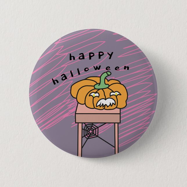 Chapa Redonda De 5 Cm button halloween (Anverso)