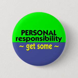 Chapa Redonda De 5 Cm button_personalresponsibility