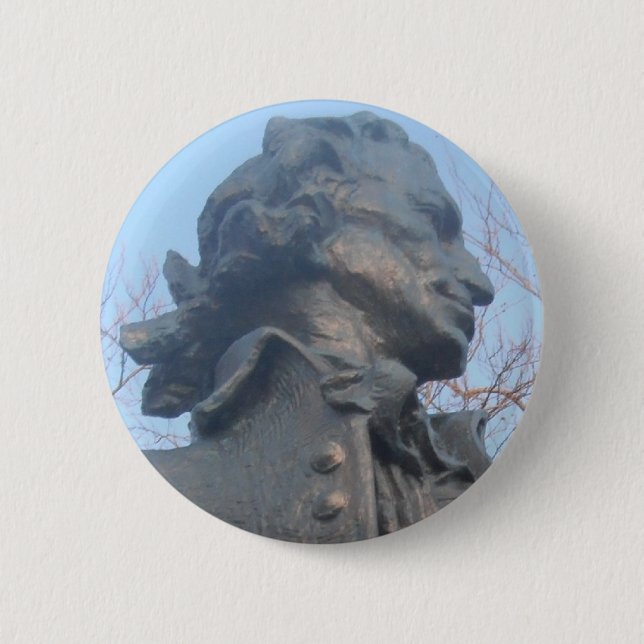 Chapa Redonda De 5 Cm Button Thomas Paine (Anverso)