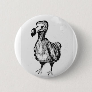 Chapa Redonda De 5 Cm Button with dodo