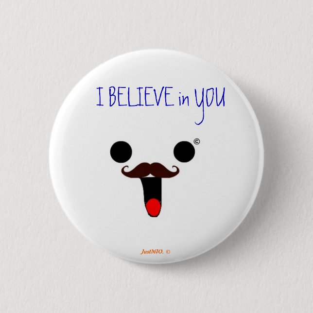 Chapa Redonda De 5 Cm ButtonBud. © (Anverso)