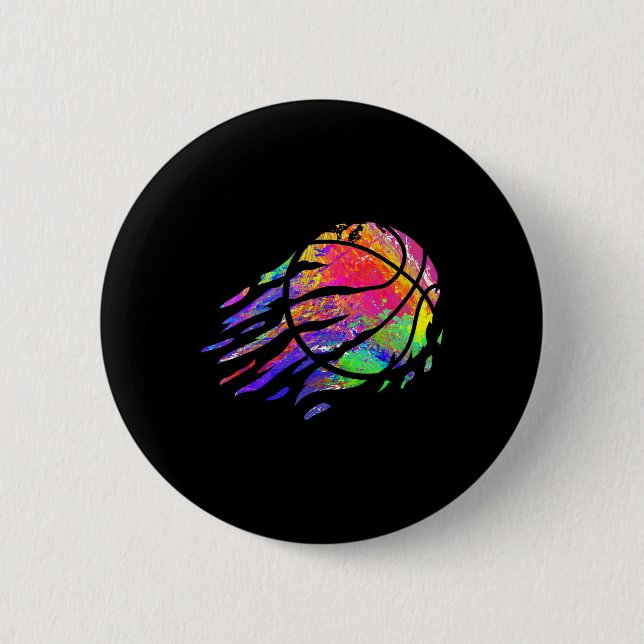Chapa Redonda De 5 Cm Bysketbyll Bbyll Player Splash Bysketbyll Player B (Anverso)