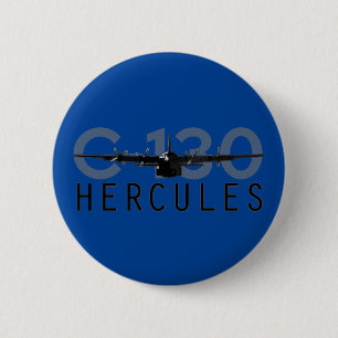 Chapa Redonda De 5 Cm C-130 Hércules