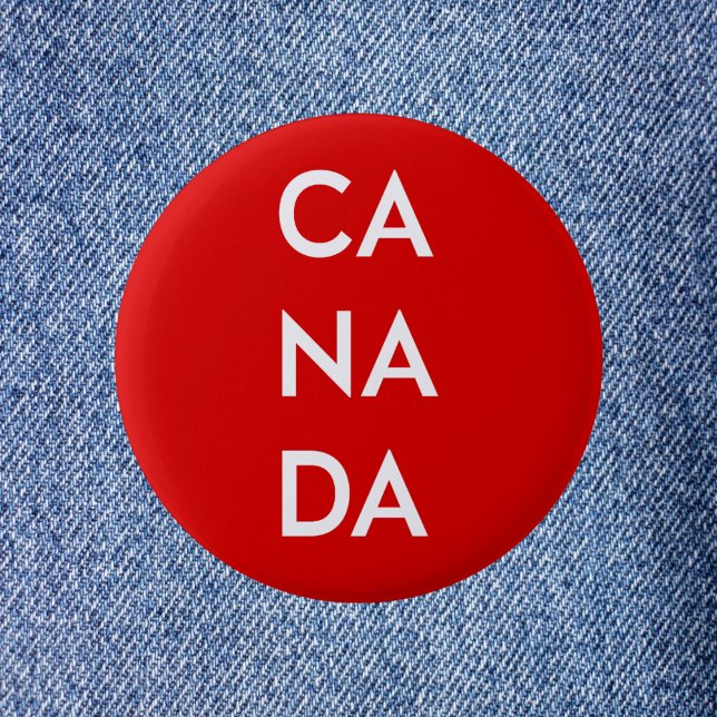 Chapa Redonda De 5 Cm Ca Na Da Canada Dark Monotone (Subido por el creador)
