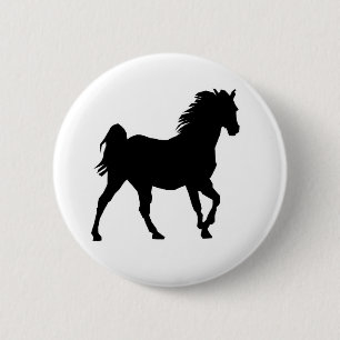Chapa Redonda De 5 Cm Caballo