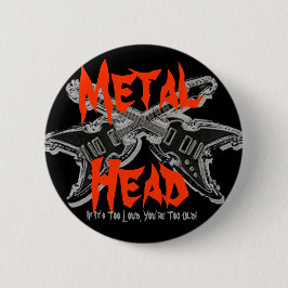 Chapa Redonda De 5 Cm Cabeza metalizado