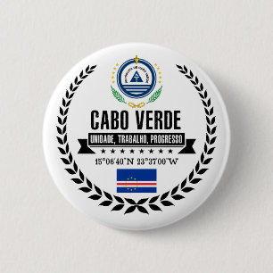 Chapa Redonda De 5 Cm Cabo Verde