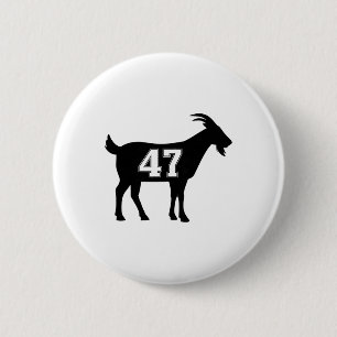 Chapa Redonda De 5 Cm Cabra 47 Trump Número 47 Presidente Trump Cabra 47