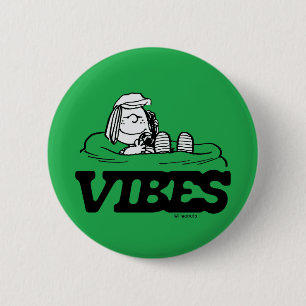 Chapa Redonda De 5 Cm Cacahuetes   Peppermint Patty Vibes