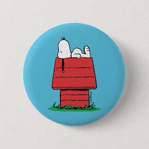 Chapa Redonda De 5 Cm Cacahuetes   Secuestro de Snoopy
