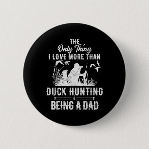 Chapa Redonda De 5 Cm Cacería Graciosa De Patos Con Regalo De Perro De P