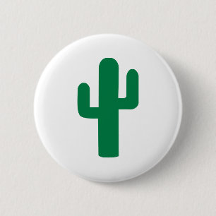 Chapa Redonda De 5 Cm Cactus