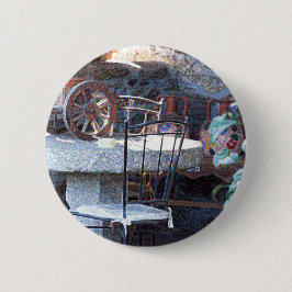 Chapa Redonda De 5 Cm Cactus Still Life