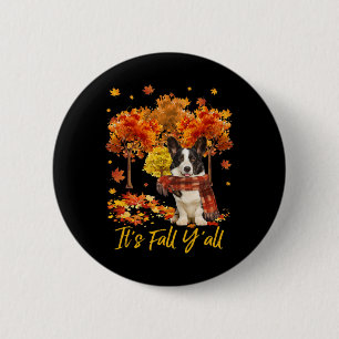 Chapa Redonda De 5 Cm Cae la calabaza de la calabaza de los árboles de c