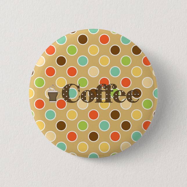 Chapa Redonda De 5 Cm Café (Anverso)