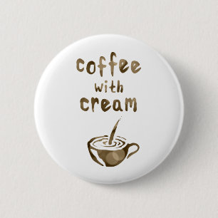 Chapa Redonda De 5 Cm café con crema