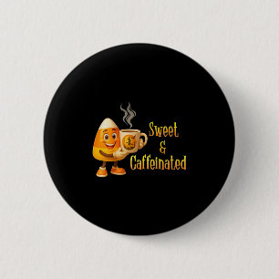 Chapa Redonda De 5 Cm Café De Candy Cafeada Para Mujeres Dulces Y Cafead