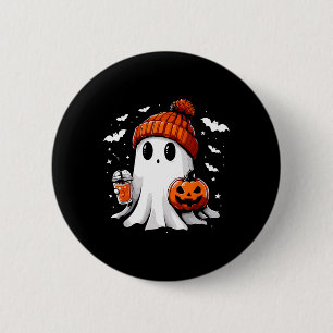 Chapa Redonda De 5 Cm Café dulce para beber fantasma Halloween café fant